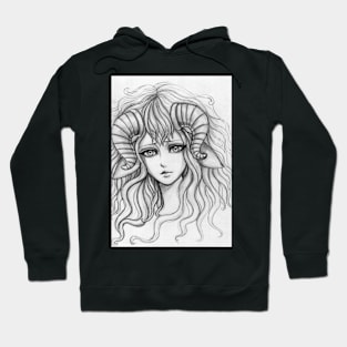 Asian Zodiac Goat Sign Hoodie